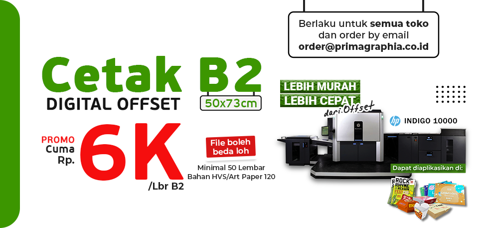 cetak B2